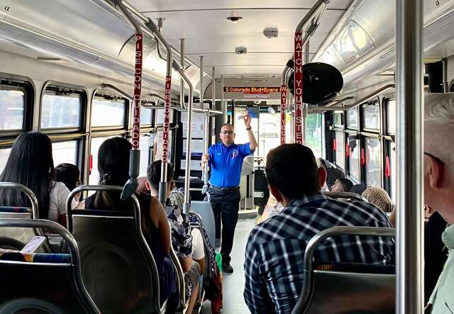 RTD and the IRC in Denver bus training